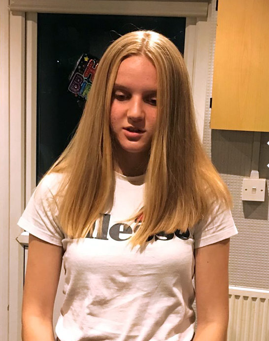 Caring Chelsea's Haircut for Charity